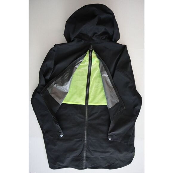 My Anorak 50838SN Women's Sz XL Black 2-Way Zip Front Hooded Trails Jacket - Picture 11 of 11